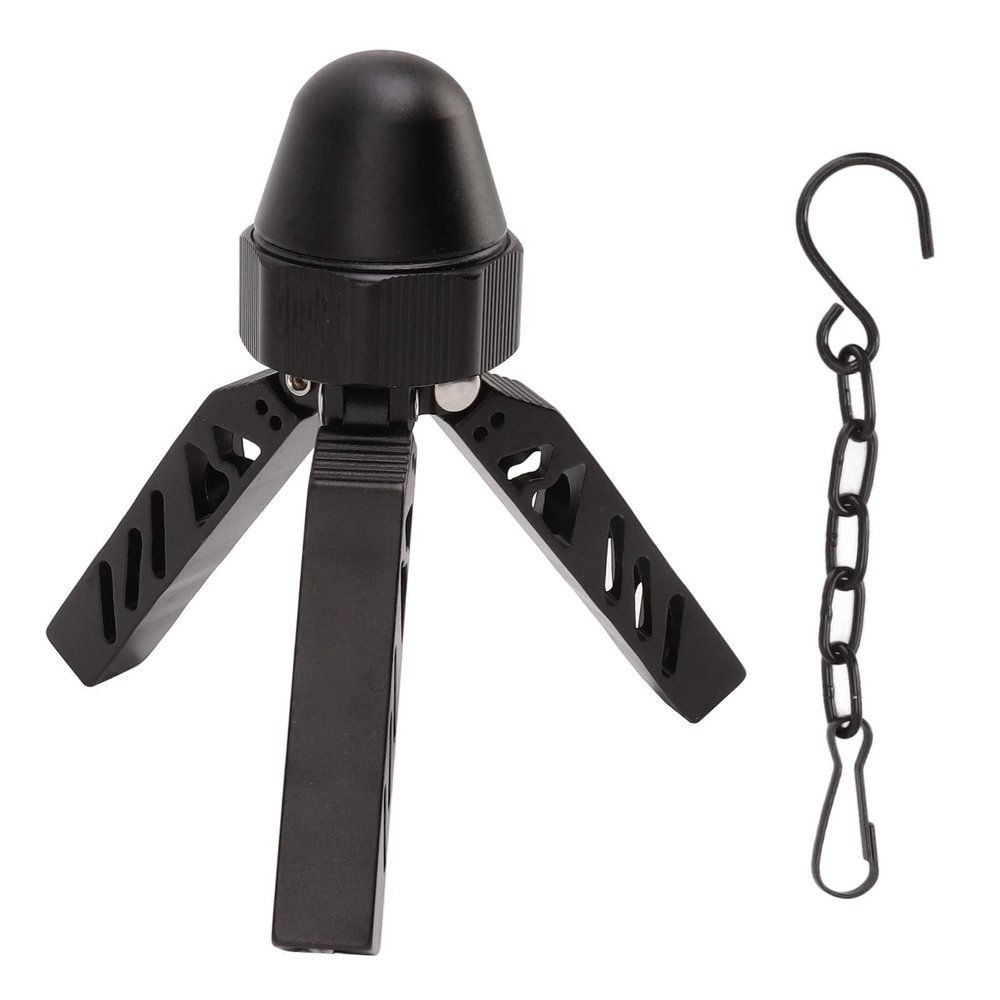 Pilipane Camping Tripod, Stable Aluminum Alloy A Shaped Tent Support Pole for Outdoor Adventures