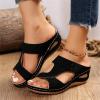 Orthopedic Sandals Women Dressy Summer Flat Women's Orthopedic Sandals Comfortable Arch Support Orthotic Flip Flops Dressy Summer Wide Width Cute Walking Slides Beach Shoes 2024 view 3