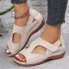 Comfortable Orthopedic Sandals For Women Dressy Summer Womens Fashion Orthotic Slides Ladies Lightweight Athletic Sandals Slip On Slippers With Comfortable Plantar Fasciitis Arch Support view 2
