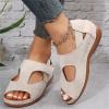 Comfortable Orthopedic Sandals For Women Dressy Summer Womens Fashion Orthotic Slides Ladies Lightweight Athletic Sandals Slip On Slippers With Comfortable Plantar Fasciitis Arch Support view 4
