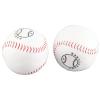 Gavigain Sports Practice Softballs, 12 Inch Official Size and Weight Slowpitch Softballs, PU Surface Cork Core Training Softballs for Games, Practice and Training 2 Pack view 1