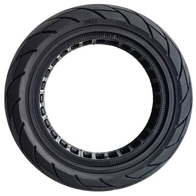 Hlsicnalm 10X2.50-6.5 Hollow Solid Tire MAX G30 Electric Scooter 60/70-6.5 Honeycomb Solid Tire Black 1100G Replacement Spare Parts Accessories