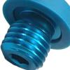 Billiard Cue Bottom Plug, Pool Cue Butt, Billiard Cue Rubber for Beginners, Blue view 3