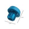 Billiard Cue Bottom Plug, Pool Cue Butt, Billiard Cue Rubber for Beginners, Blue view 4