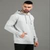VIROH Premium Poly Soft Cotton Hoodie - Grey Men's Cozy Relaxed Fit Pullover Sweatshirt for Ultimate Comfort, Stylish Casual Wear, and Everyday Activities view 2