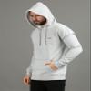 VIROH Premium Poly Soft Cotton Hoodie - Grey Men's Cozy Relaxed Fit Pullover Sweatshirt for Ultimate Comfort, Stylish Casual Wear, and Everyday Activities view 3