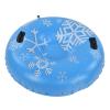 Snow Tubes, PVC 450lbs Load Inflatable Ski Rings Tube with Handle for Adults Family Outdoor Sports view 1