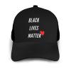 Black Lives Matter with A Heart Trucker Hat for Men Women - Outdoors Baseball Snapback Cap view 2