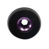Billiard Cue Bottom Plug, Pool Cue Butt, Billiard Cue Rubber for Beginners, Violet Black view 2