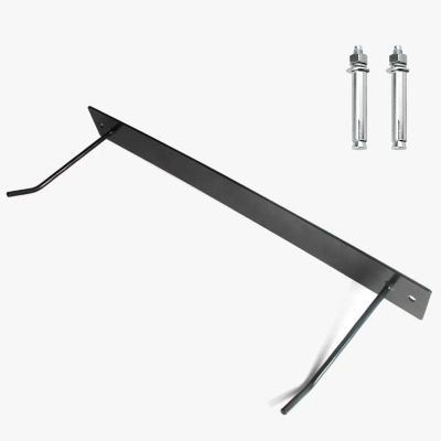 ARCVOX Wall-Mounted Yoga Mat Rack Hanger, Gym Yoga Mat Storage Organizer, Space-Saving Yoga Mat Holder, Yoga Mat Display Storage Rack
