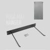 ARCVOX Wall-Mounted Yoga Mat Rack Hanger, Gym Yoga Mat Storage Organizer, Space-Saving Yoga Mat Holder, Yoga Mat Display Storage Rack view 2