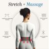 Halo Lumbar Massage Stretcher with 8 Acupressure Nodes for Waist, Hip, and Back Pain Relief, Ergonomically Designed for Active Stretching, Recovery Gift view 2