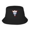 82d Airborne Division Recondo Pocket Patch Bucket Hat Reflective Foldable Beach Sun Hats Fisherman Hats for Men Black view 1