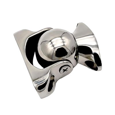 MARINE CITY Magnetic Ball Door Stopper, 316 Stainless Steel Soft Catch Holder for Boats, Marine, and Home 11lbs (5kg) Strength