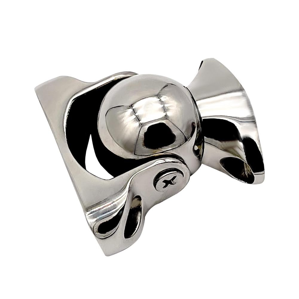 MARINE CITY Magnetic Ball Door Stopper, 316 Stainless Steel Soft Catch Holder for Boats, Marine, and Home 11lbs (5kg) Strength