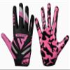 Beast AT Least Youth Football Gloves, Sticky Wide Receiver for Kids & Adults, Flag Football Gloves with Enhanced Silicone Grip for Men Women, (Pink, Youth M/Adult XS) view 1