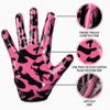 Beast AT Least Youth Football Gloves, Sticky Wide Receiver for Kids & Adults, Flag Football Gloves with Enhanced Silicone Grip for Men Women, (Pink, Youth M/Adult XS) view 2