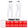 Franklin Sports Youth Baseball + Softball Pants - Relaxed Style Kids Baseball Pants for Boys + Girls with Belt Loop - White - Youth Small view 3