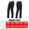 Franklin Sports Youth Baseball + Softball Pants - Relaxed Style Kids Baseball Pants for Boys + Girls with Belt Loop - Black - Youth X-Large view 3