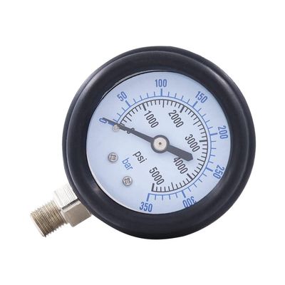 Hlsicnalm PCP Scuba Diving Air Vertical Manometer for Fill Station Double-Range 350Bar High Pressure Gauge 1/8Npt