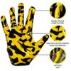 Beast AT Least Youth Football Gloves, Sticky Wide Receiver Gloves for Kids & Adults, Enhanced Silicone Grip for Flag Football Men Women (Yellow, Adult L) view 2