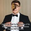 Half Face Masquerade Mask For Men Phantom Of The Opera Mask for Venetian Party, Mardi Gras, Halloween & Cosplay (One Size, Mocha Gold) view 3