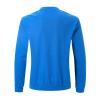 Men Plus Size Casual Long Sleeve Shirts Regular-Fit Pullover Tops Lightweight Soft Crew Neck Sweatshirts Blouse Tunic Blue view 3