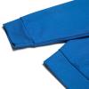 Men Plus Size Casual Long Sleeve Shirts Regular-Fit Pullover Tops Lightweight Soft Crew Neck Sweatshirts Blouse Tunic Blue view 4