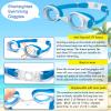 ESAVIA Nearsighted Swim Goggles for Kids -2.0D to -5.0D,Anti Fog Shortsighted Swimmg Glasses No Leaking,Suit for Child 4-14 Years (Blue, -3.0) view 4