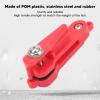 10PCS Fishing Downrigger Clips, Lightweight Portable Heavy Tension Snap Release Clips Padded Release Clips Trolling Clips for Offshore Fishing view 4