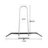HEARSO Court Water Pusher, Rain Shuttle Broom EVA Push Water Adhesive Strip Tennis Court Squeegee Stainless Steel, Suitable for Basketball Courts and Tennis Courts view 2