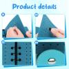 350 Pin Enamel Pin Display Binder, Clear PVC Cover Enamel Display Book Easy to Display and Trade Pins Enamel Pin Display Bag Holder for Pin Enthusiast 9.2inx6.7in (Green) view 4