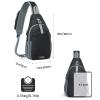 G4Free Sling Bags Men Shoulder Backpack and Crossbody Sling Backpack with USB Charging Port view 4
