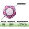 AYANICA Soccer Ball Size 3,4,5 Soft PU for Practice Training Gift Boys Girls Come with Pump and Needle view 2