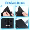 350 Pin Enamel Pin Display Binder, Clear PVC Cover Enamel Display Book Easy to Display and Trade Pins Enamel Pin Display Bag Holder for Pin Enthusiast 9.2inx6.7in (Black) view 4