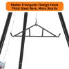 GARVEE Deer Hanger for Skinning, 500 LBS Deer Hoist Tripod with Lifting Winch Gambrel Set and Tool Tray, Adjustable Height and 360 Degrees Swivel view 3
