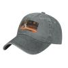 LIFANGMI Cute Monkeys Baseball Cap for Men Women Hats Adjustable Vintage Cowboy Hat Sun Hat Gray view 1