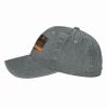 LIFANGMI Cute Monkeys Baseball Cap for Men Women Hats Adjustable Vintage Cowboy Hat Sun Hat Gray view 3
