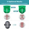 GreenHaven 2 PCS Golf Ball Liner Template for Putt Linear Alignment Kit with Spring Clamp and Tri-line Stencils Golf Line Drawing Marking Tools with Cross Arrow and Tri-line Patterns view 2