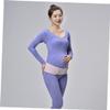 Mobestech 2pcs Maternity Support Belt Breathable Dual Purpose Pregnancy Abdominal Band for Back and Belly Brace for Expecting Mothers view 2