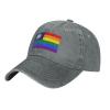 LIFANGMI Pride Rainbow LGBT Flag of Virginia (2) Baseball Cap for Men Women Hats Adjustable Vintage Cowboy Hat Sun Hat view 1