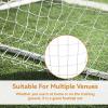 HERCHR Soccer Net, Football Soccer Net Sports Replacement Soccer Goals Post Net Full Size Football Goal Post Netting Children Pop Up Soccer Goal Net Replacement Soccer Net for Training (6x4FT) view 3