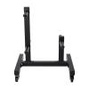 Dumbbell Plate Rack, Strength Training Dumbbell Rack, Double Column Mobile Dumbbell Piece Holder 1102 lbs Capacity for Home Gym view 4