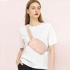 Belt Bag for Women Two-Way Zipper Cross Body Fanny Pack Fashion Waist Packs Everywhere Belt Bag with Adjustable Strap Gifts for Teen Girls Women Men (Coral Pink) view 2