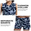 GGOV Tennis Dress for Women Golf Dresses with Shorts Inner Pocket Sleeveless Zip Up Stand Collar Workout Athletic Dresses view 4