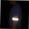 HANABASS 4pcs Reflective Safety Armbands for Night Activities High-Visibility Elastic Wristbands for Running and Hiking Fluorescent Sports Bracelets for Enhanced Visibility view 3