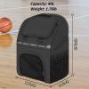 YOREPEK Basketball Bag, Large Basketball Backpack with Shoe Compartment and Ball Holder for daughter son, Water Resistant for Sport Training Equipment Fits Volleyball Gym Black view 2