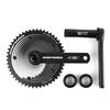 POLSO TK-01 Premium Fixed Gear Bike Crankset - 49T 144BCD 165MM, Precision CNC Machining, Ideal for Single Speed, Track, Fixed Gear, and Urban Cycling - Bicycle Cranksets view 1