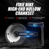 POLSO TK-01 Premium Fixed Gear Bike Crankset - 49T 144BCD 165MM, Precision CNC Machining, Ideal for Single Speed, Track, Fixed Gear, and Urban Cycling - Bicycle Cranksets view 2
