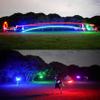 TOSY Bundle of 3 - RGB Black + 2X Blue - Frisbee 108 LEDs, 16 Million Colors view 4